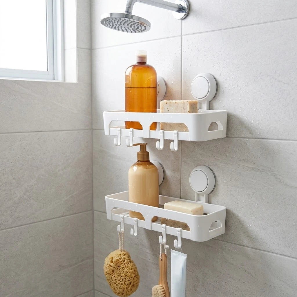 Repisa Adhesiva para Baño y Cocina