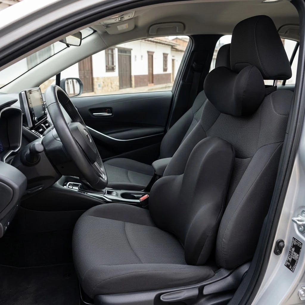 Cojín Lumbar y Cabecero para Carro